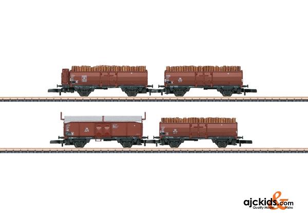 Marklin 86238 - Wood Load Freight 4-Car Set