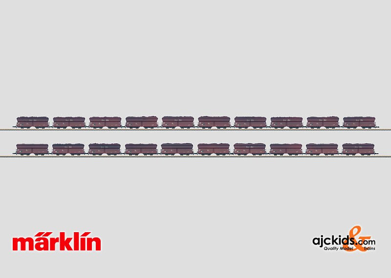 Marklin 86306 - Display with 20 "Langer Heinrich / Long Henry" Cars