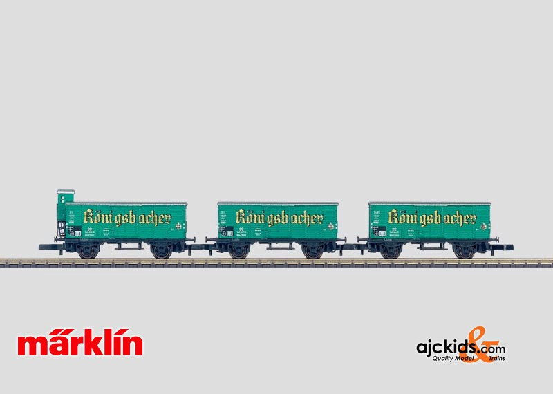 Marklin 86393 - Freight Car Set Königsbacher Brewery