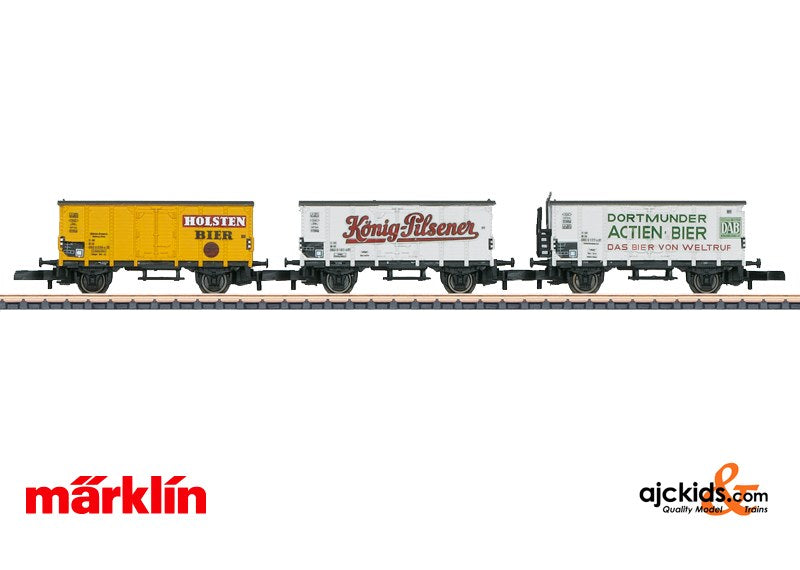 Marklin 86394 - Beer Car Set. Consisting of 3 Different Cars