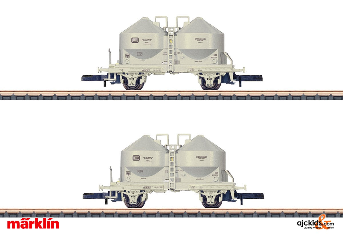Marklin 86665 - Powdered Freight Silo Car Set