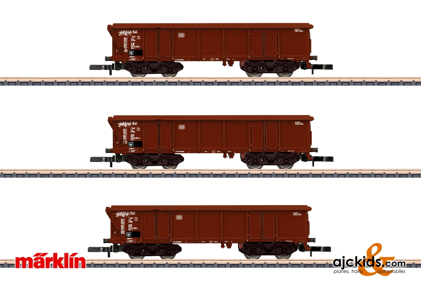 Marklin 86682 - Gondolas with Retractable Roofs Set