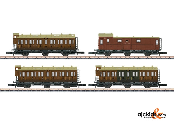 Marklin 87041 - KPEV Passenger Car Set Consisting of 4 Cars