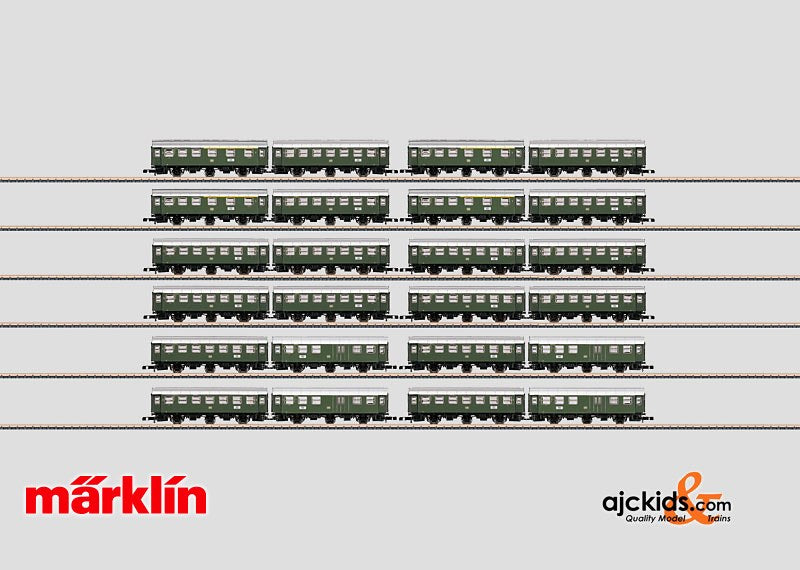 Marklin 87060 - Set with 12 pairs of cars in an Umbauwagen set