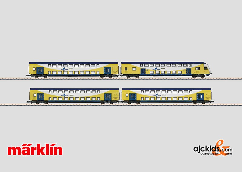 Marklin 87299 - Metronom Bi-Level Car Set