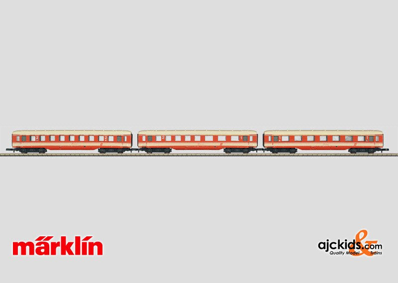 Marklin 87354 - Schurzenwagen / Skirted Passenger Car Set