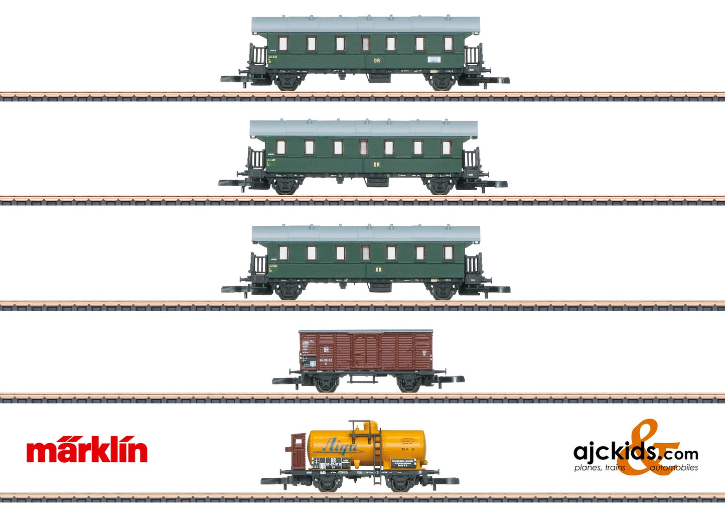 Marklin 87503 Rügen Snbs. Mx. Use Car Set at Ajckids.com