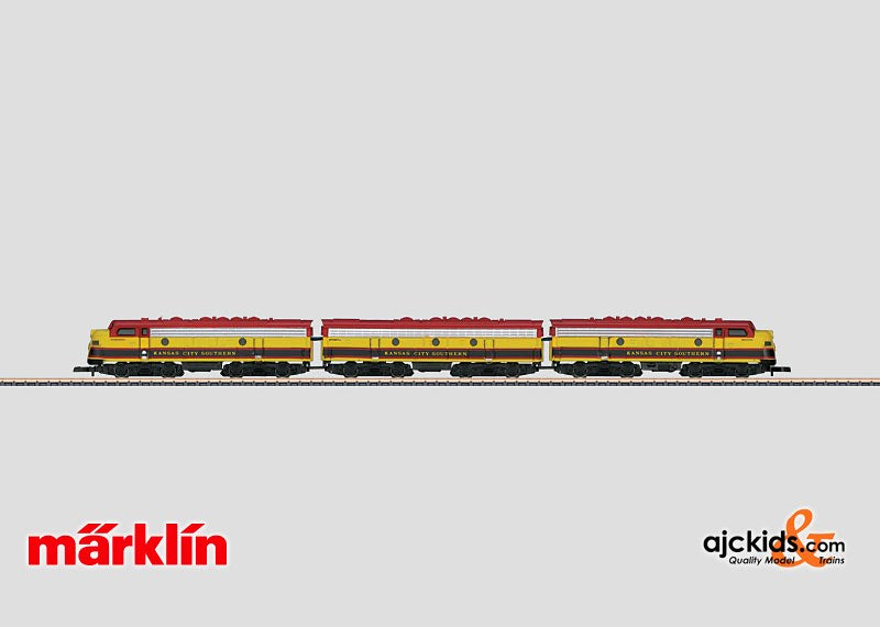 Marklin 88199 - Atchison, Topeka & Santa Fe Railway F 7 A-B-A