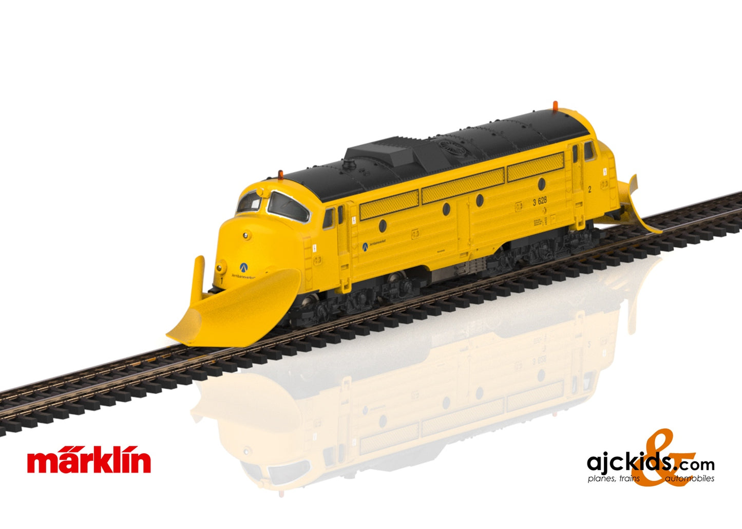 Marklin 88362 Di3 628 Snowplow NOHAB at Ajckids.com