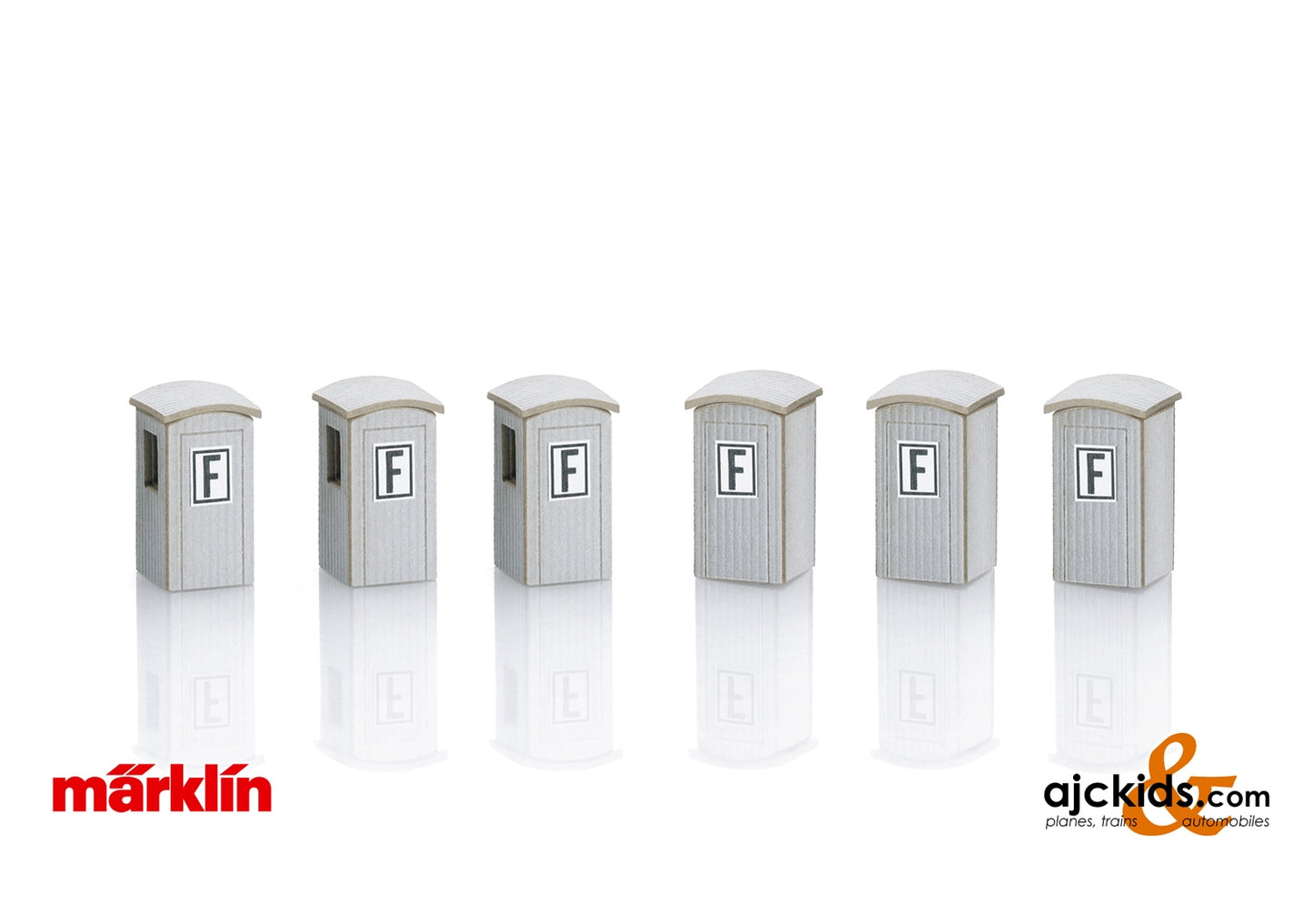 Marklin 89011 - Kit for 6 Railroad Telephone Booths