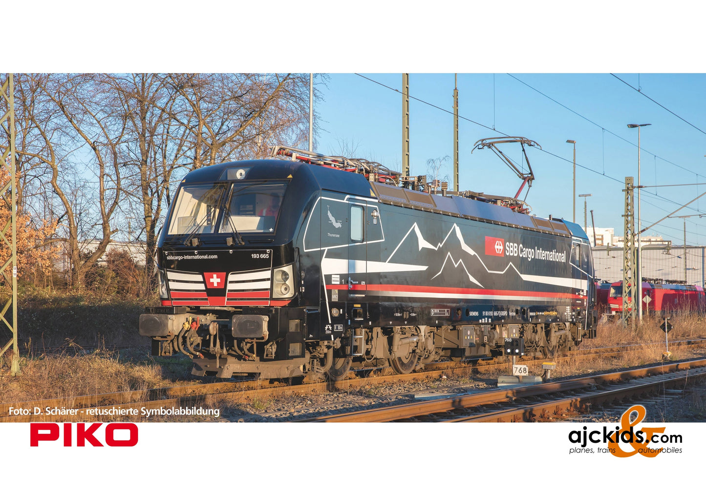 Piko 21610 - BR 193 Electric Locomotive Thuner See SBB VI