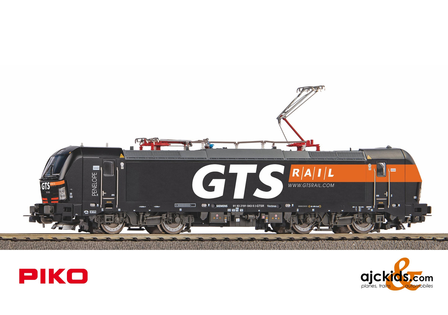 Piko 21614 - BR 191 Electric Locomotive, Sound GTS VI