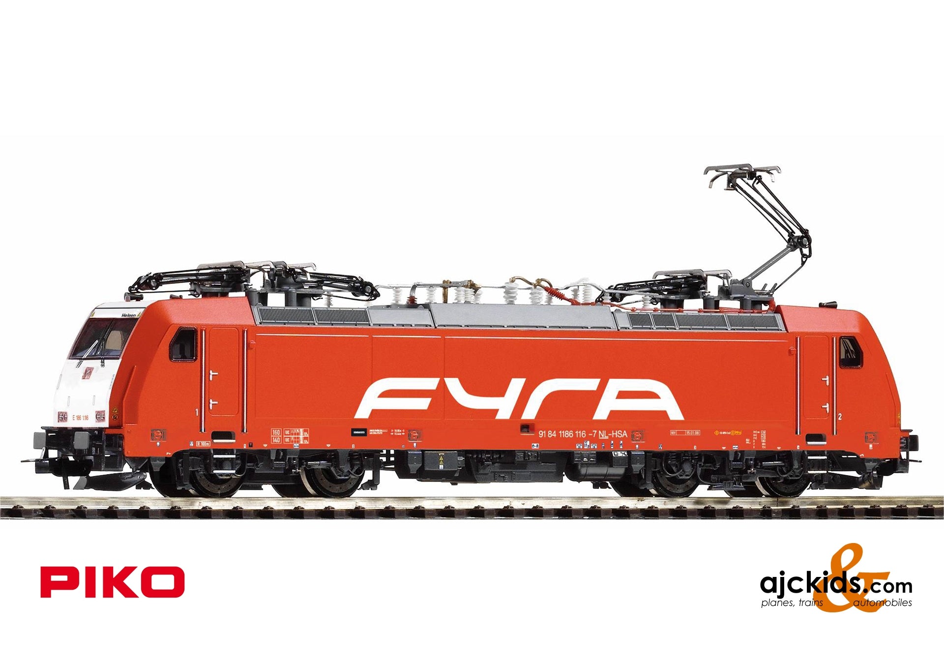 Piko 21624: BR 186 Electric Locomotive Fyra V – Ajckids