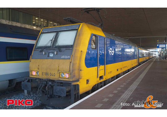 Piko 21662 - Electric Locomotive (Sound) BR 186 NS VI (Märklin AC 3-Rail), EAN: 4015615216629