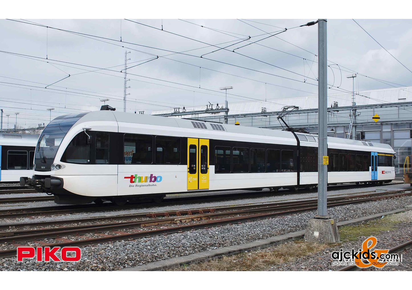 Piko 27503 - Elektotriebwagen GTW 2/6 "Stadler" THURBO bwegt SBB IV, EAN: 4015615275039