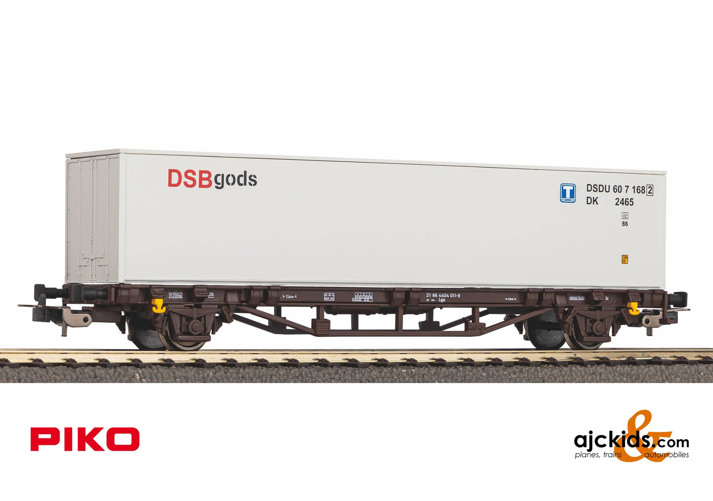 Piko 27720 Lgjs Flat w/40' cont. DSB V