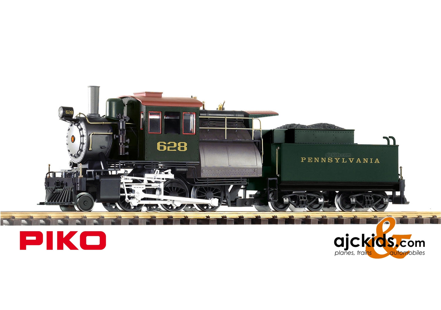 Piko 38242 - PRR Camelback 2-6-0 Loco 628, Sound