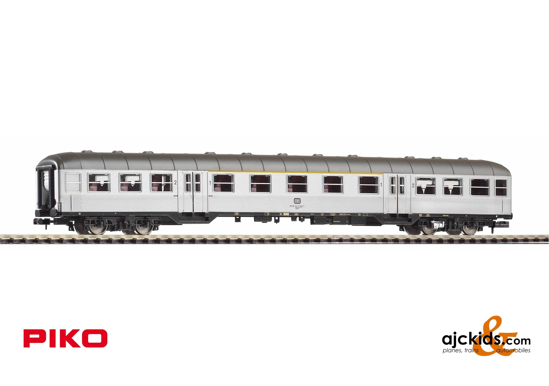 Piko 40648: N Silver Coin 1./2. Cl. Coach DB IV Black Chassis – Ajckids