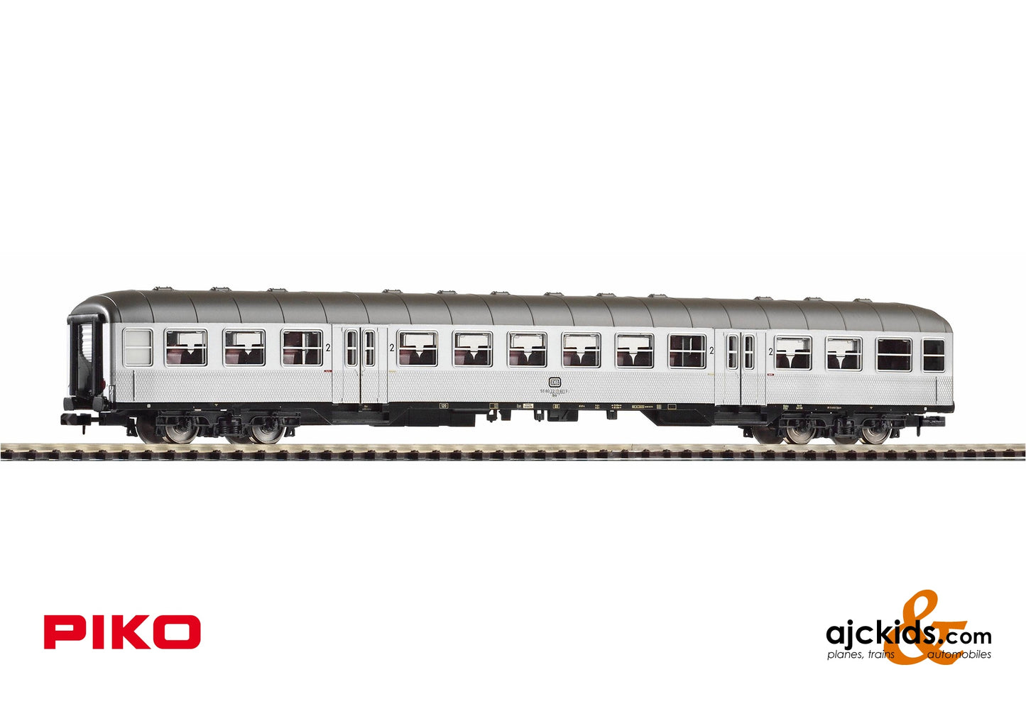 Piko 40649 - N Silver Coin 2. Cl. Coach DB IV Black Chassis