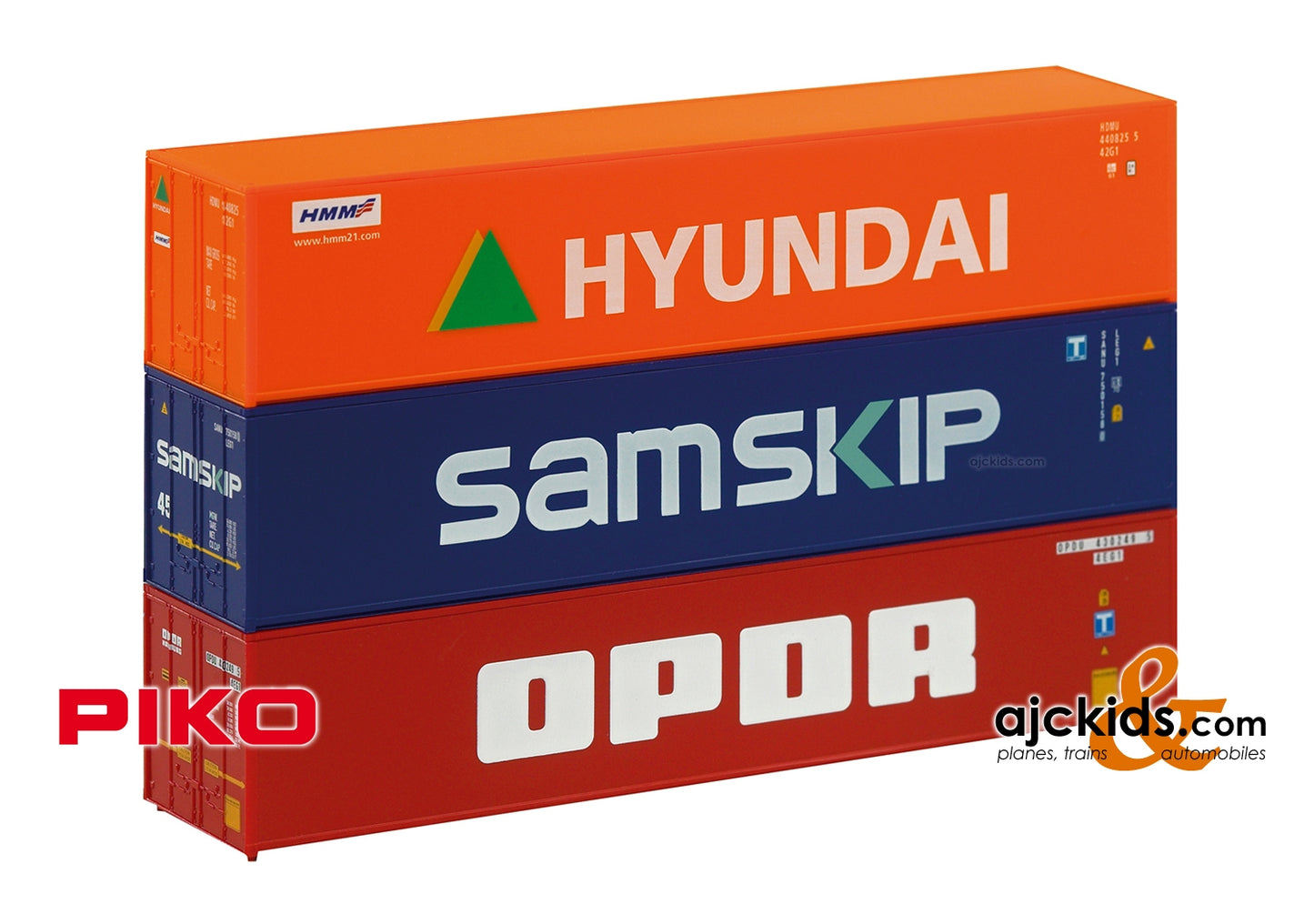 Piko 46101 - TT Container 40' (3 Pcs)