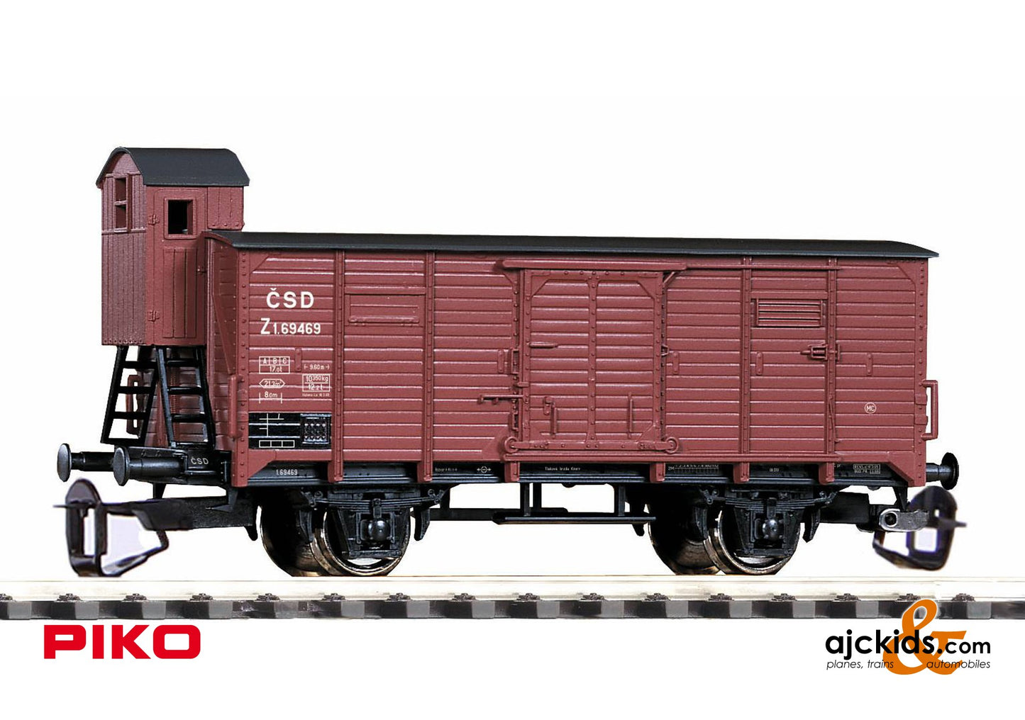 Piko 47763 - G02 Boxcar CSD III w/Brake Cab