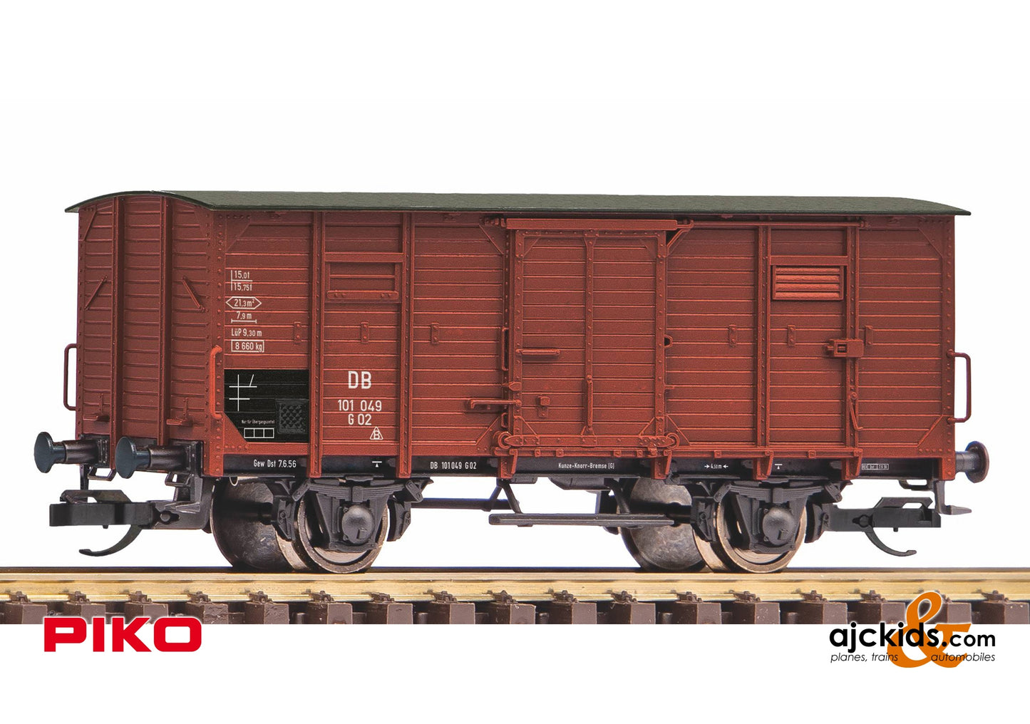 Piko 47775 - TT G02 2-Axle Boxcar DB III