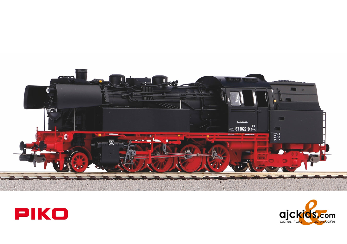Piko 50631 - Steam Locomotive BR 83.10 DR IV + PluX22 Decoder