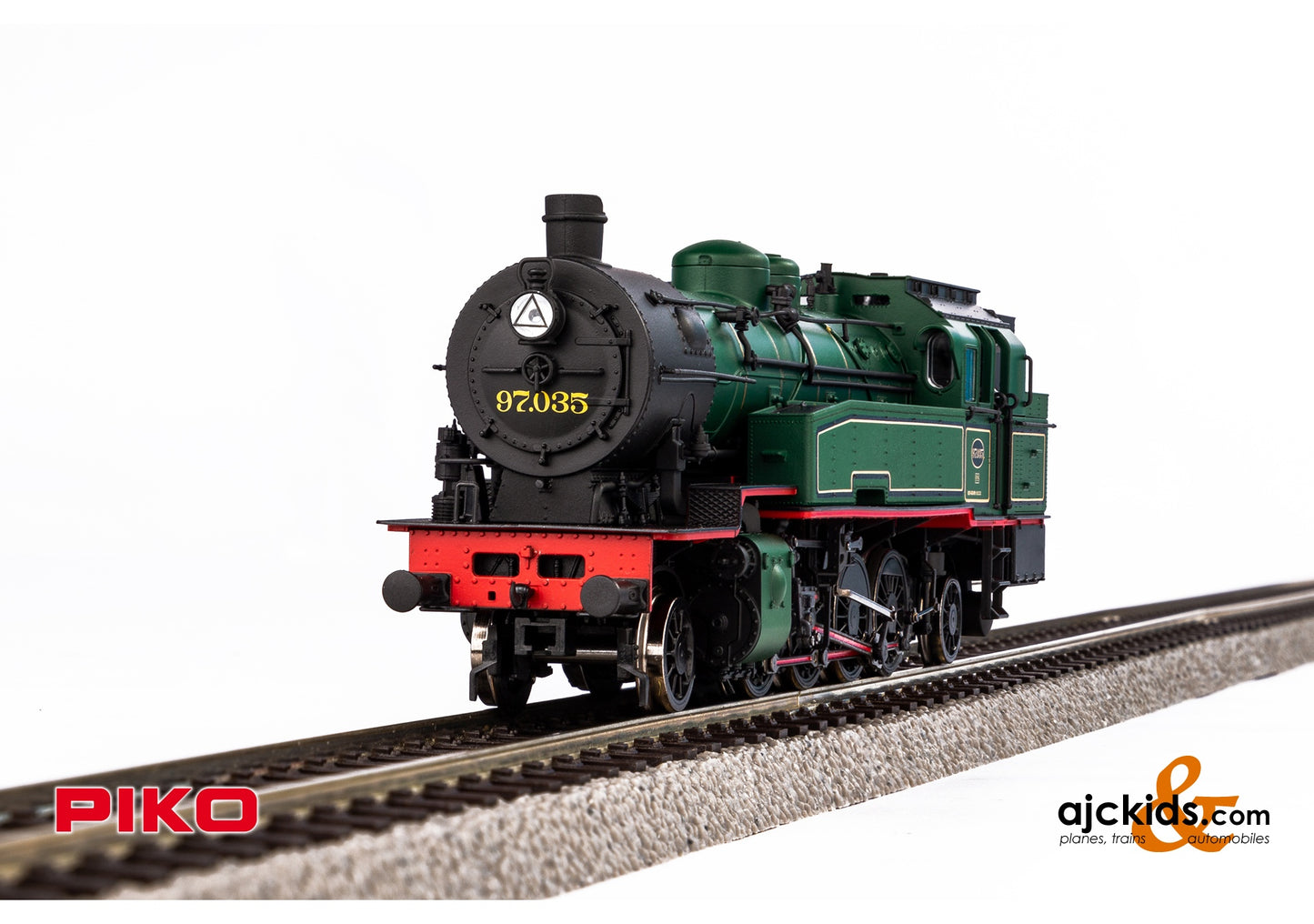 Piko 50657 - Rh 97 Steam Locomotive SNCB III