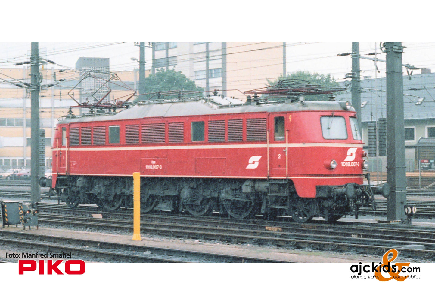 Piko 51145 - Rh 1018 electric Locomotive, Sound OBB IV