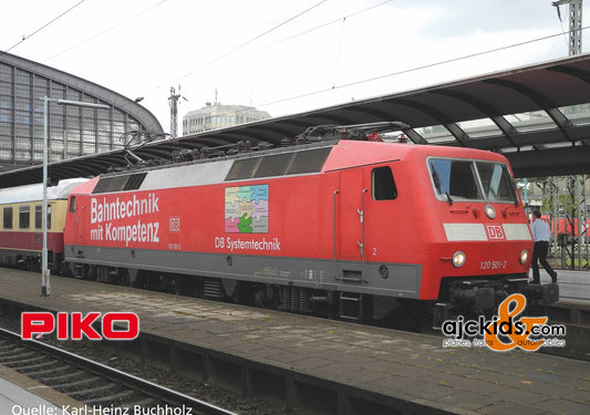 Piko 51335 - Electric Locomotive/Sound BR 120 DB Bahnkompetenz VI + PluX22 Decoder