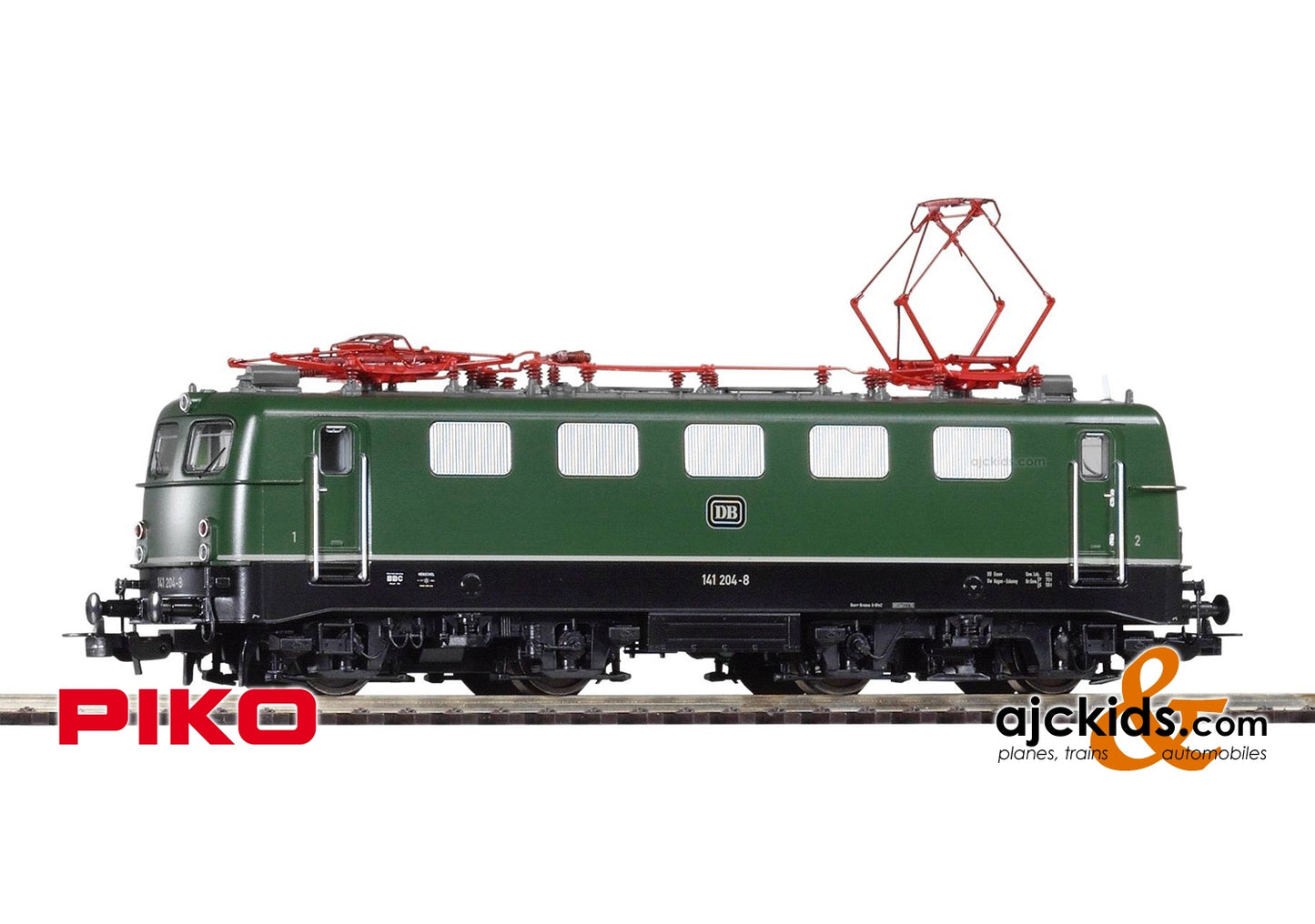 Piko 51525 - BR 141 Electric Locomotive DB IV Green (AC 3-Rail)
