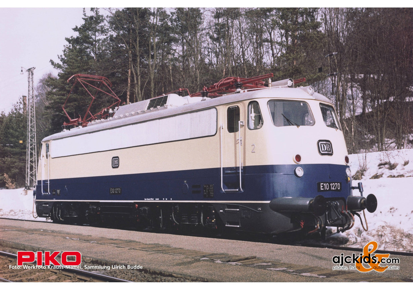 Piko 51814 - E10 1270 Electric Locomotive DB III Sound
