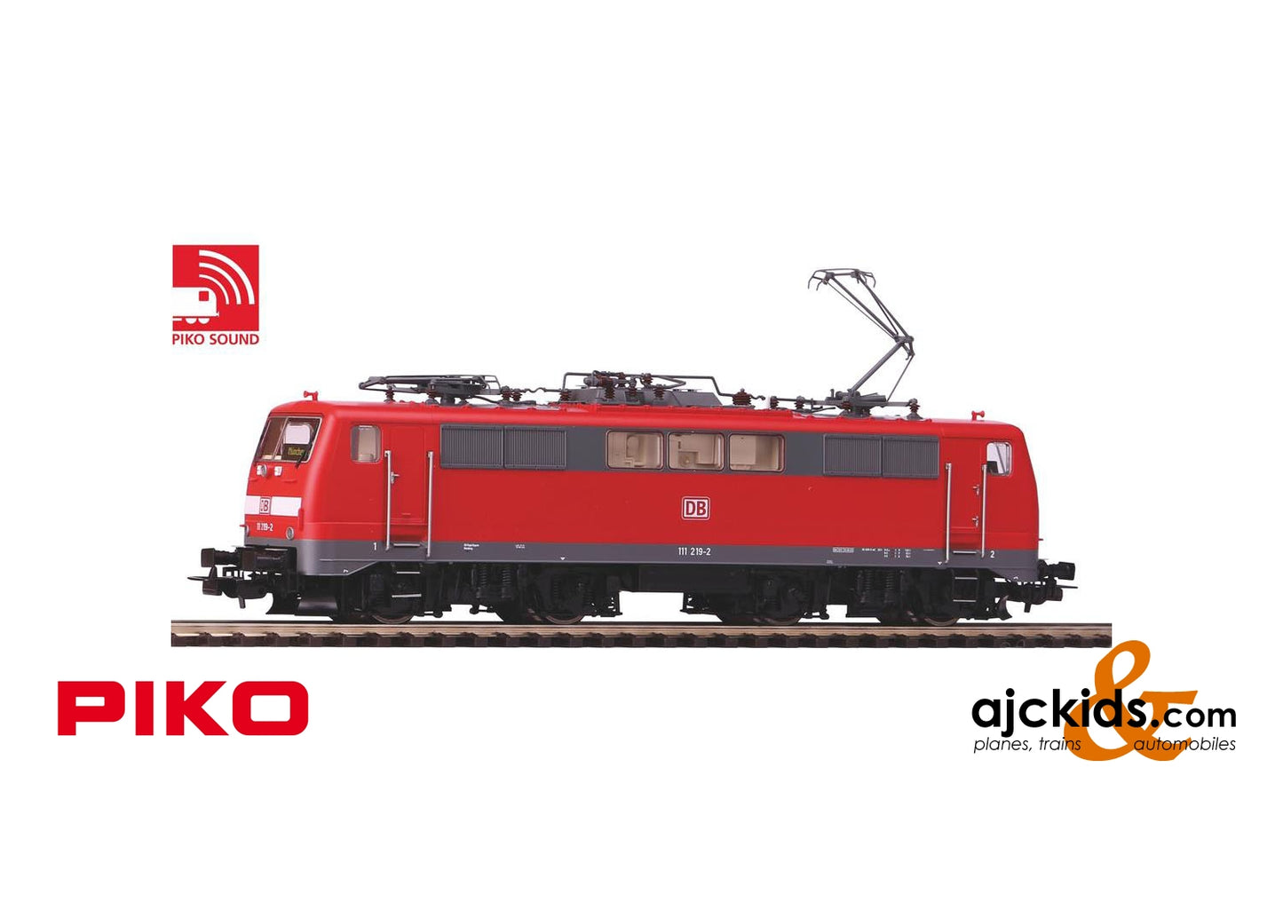 Piko 51843 - BR 111 120-5 Electric Locomotive DB V Sound (AC 3-Rail)