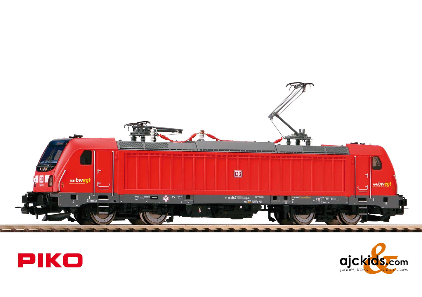 Piko 51976 ~BR 147 Electric 3 Lowen Takt DB VI Sound