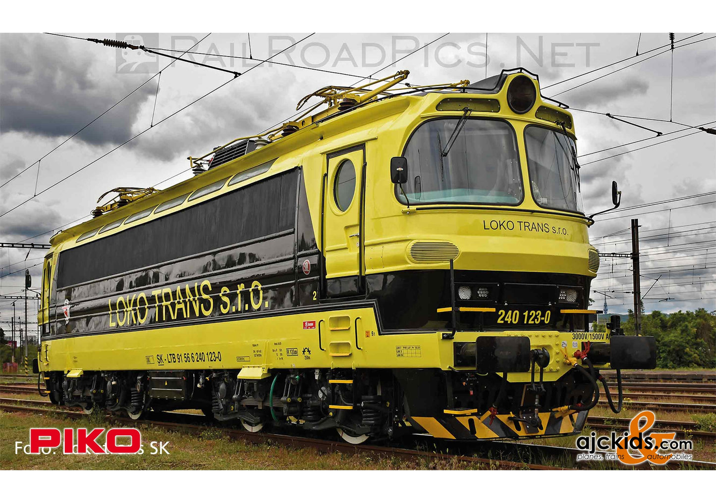Piko 51996 240 Electric black-gold Lokotrans VI Sound