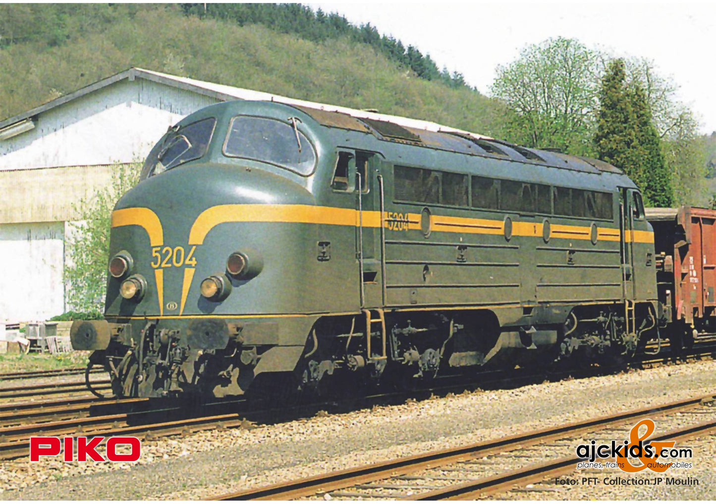 Piko 52488 - Rh 202 Diesel Locomotive SNCB IV Sound