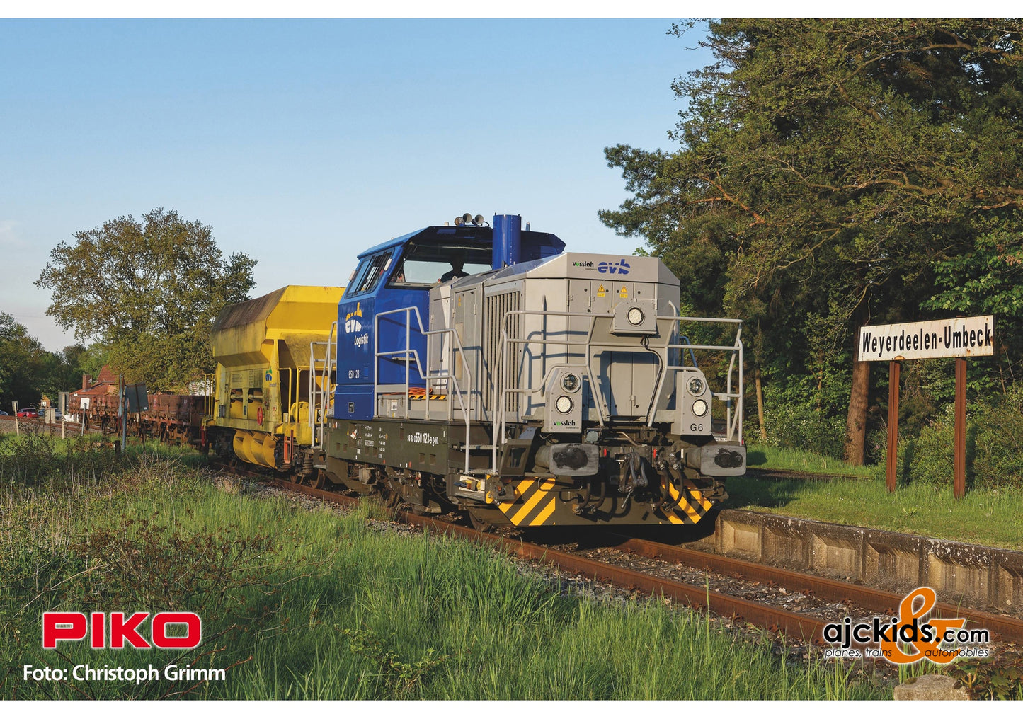 Piko 52673 - Vossloh G6 Diesel Locomotive Cummins EVB VI