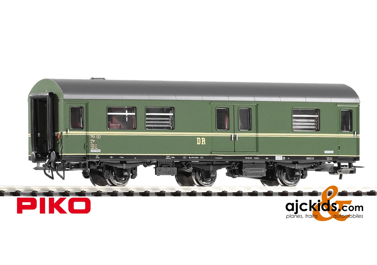 Piko 53082 - Reko 3-Axle Baggage Car DR III