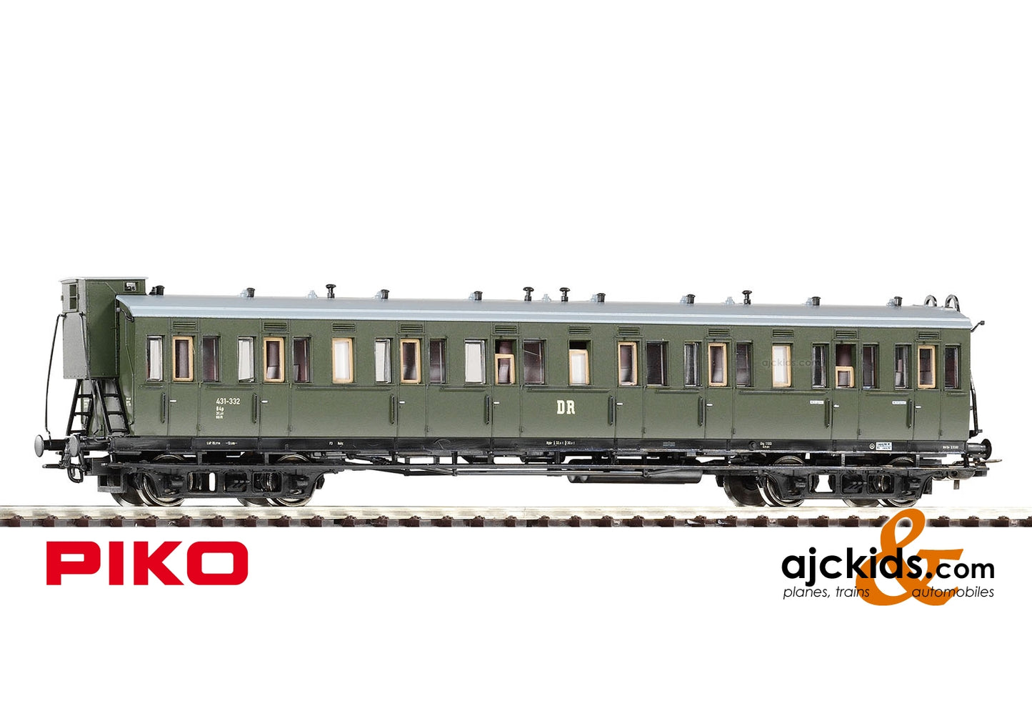 Piko 53212 - Comp Car B4p 2nd Cl. DR III Brake Cab