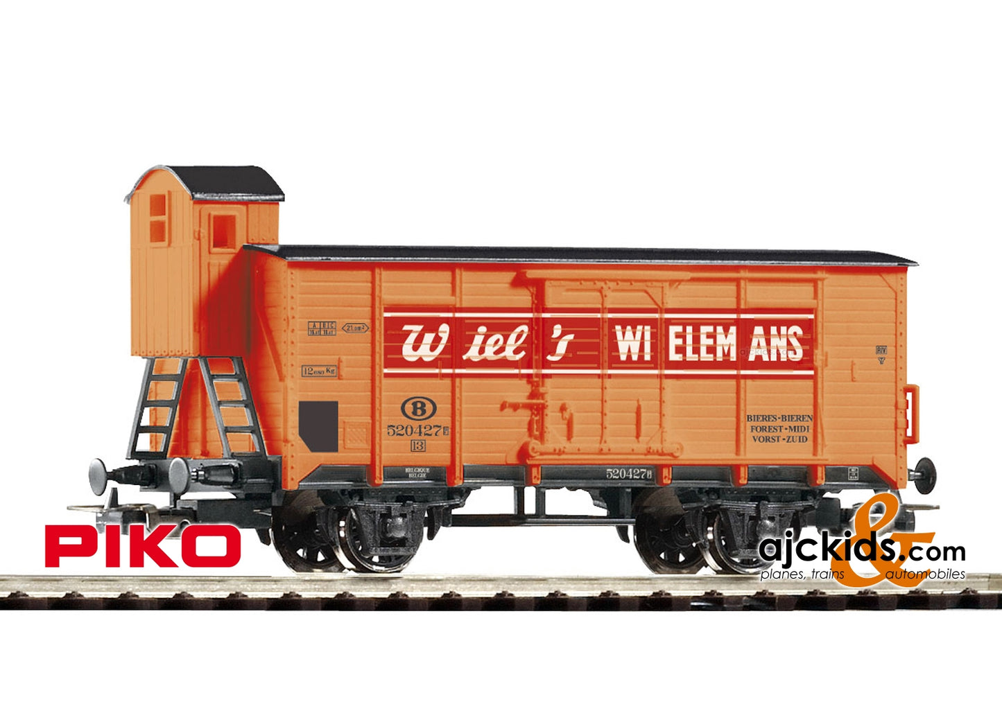 Piko 54009 - Boxcar with Brake Cab Wiel's B III