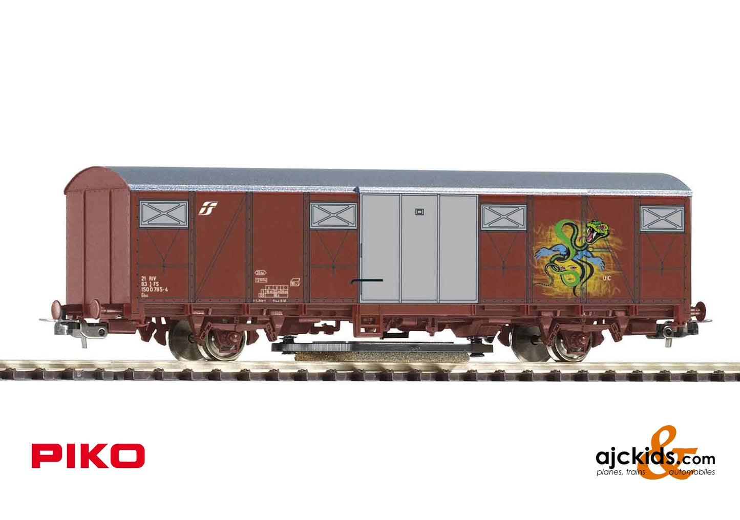 Piko 54327 Track cleaner w/graffiti FS V