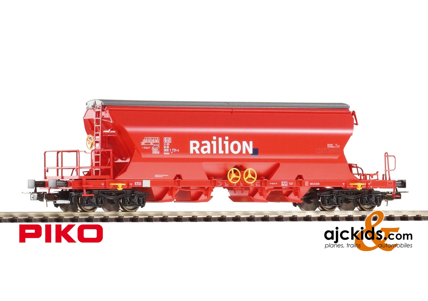Piko 54630 - 4-Bay Covered Hopper DB Cargo V