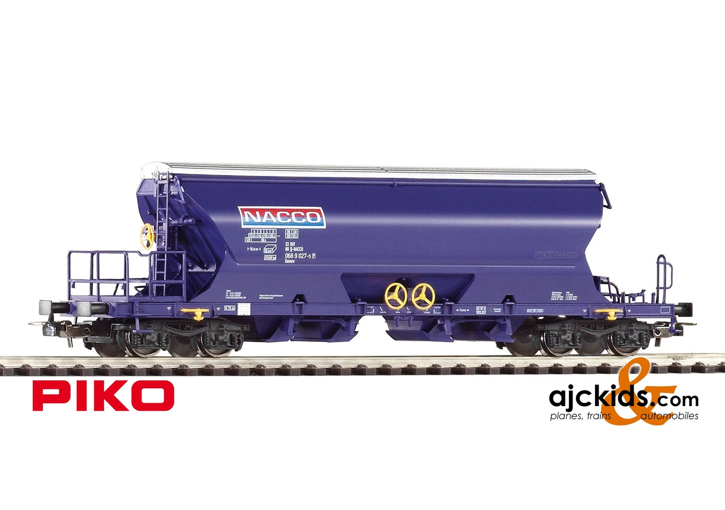 Piko 54631 - 4-Bay Covered Hopper Nacco DB V