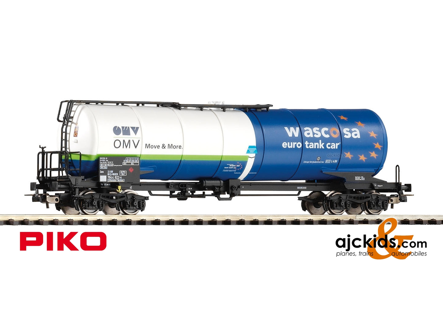 Piko 54912 - Gravity Tank Car Wascosa-OMV V