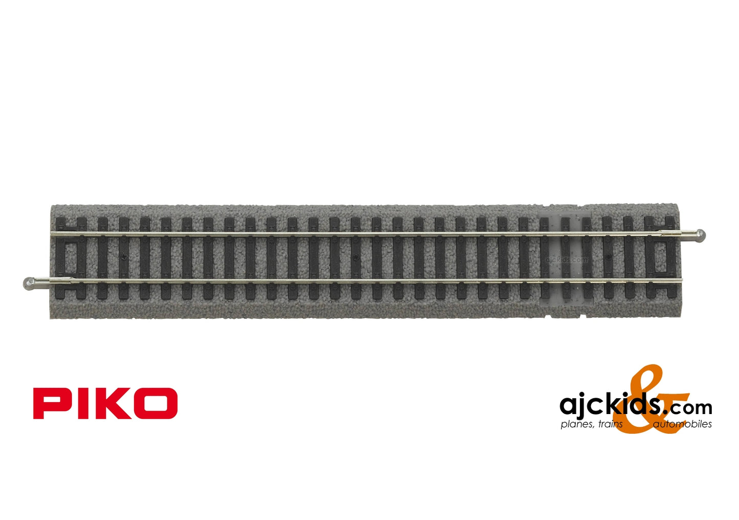 Piko 55406 - Roadbed Straight Track for Power Clip Order 6x