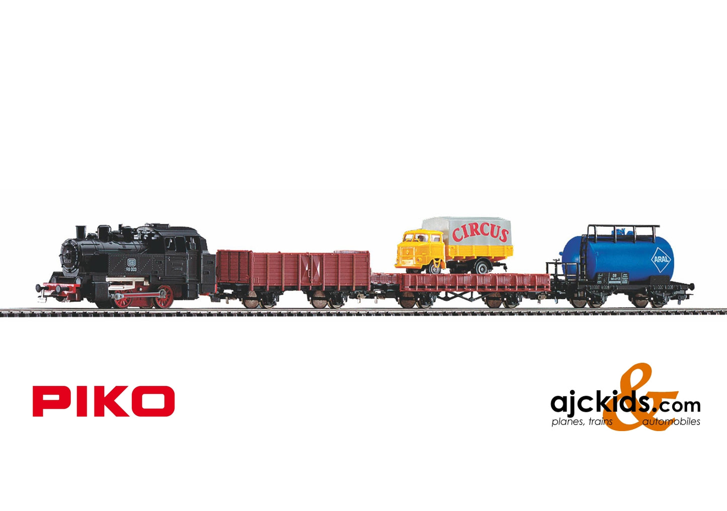 Piko 57113 - Roadbed Steam Freight Starter Set