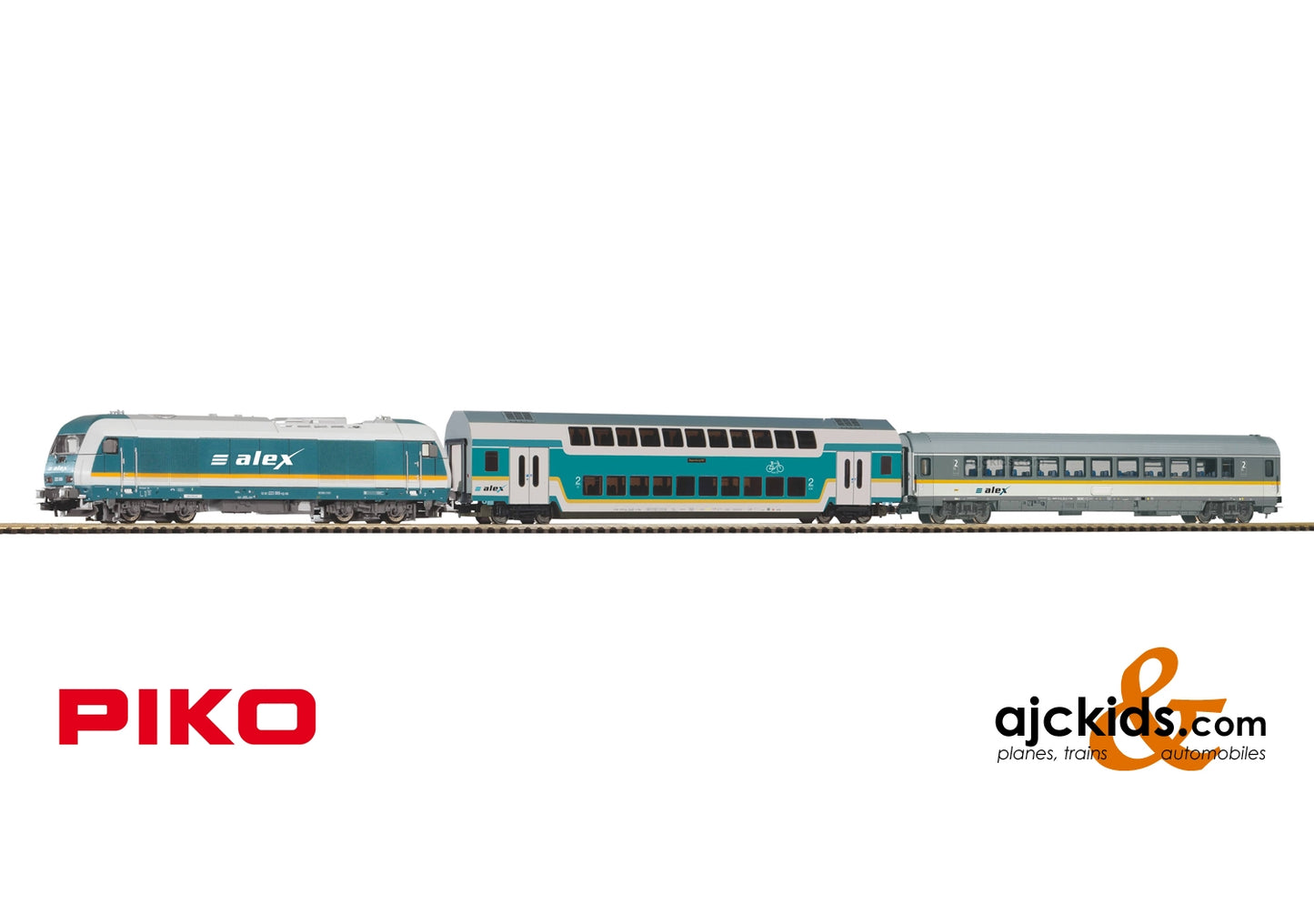 Piko 57137 - Alex Diesel Locomotive Passenger Starter Set