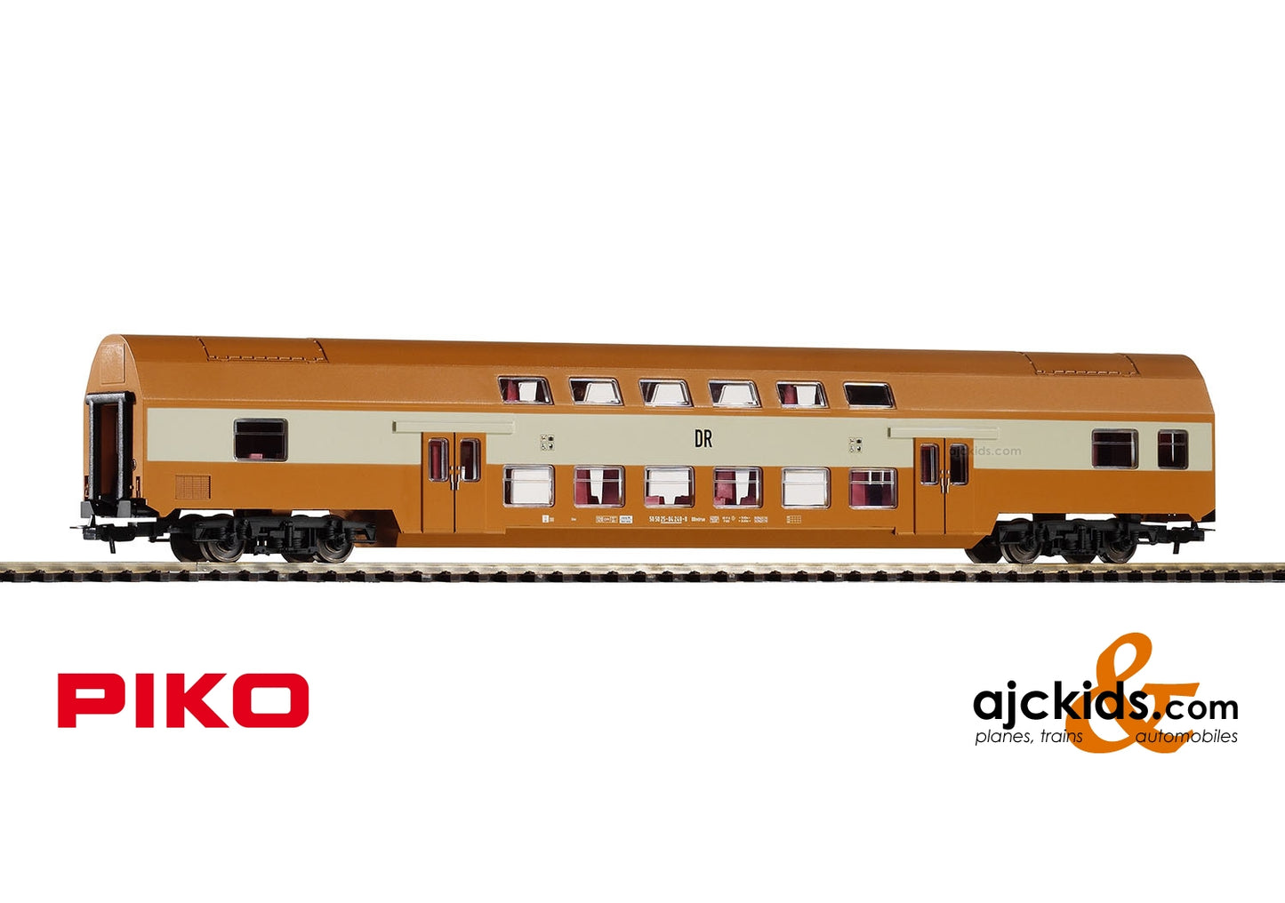 Piko 57622 - Bi-Level Coach Dbmtrue DR IV Brown