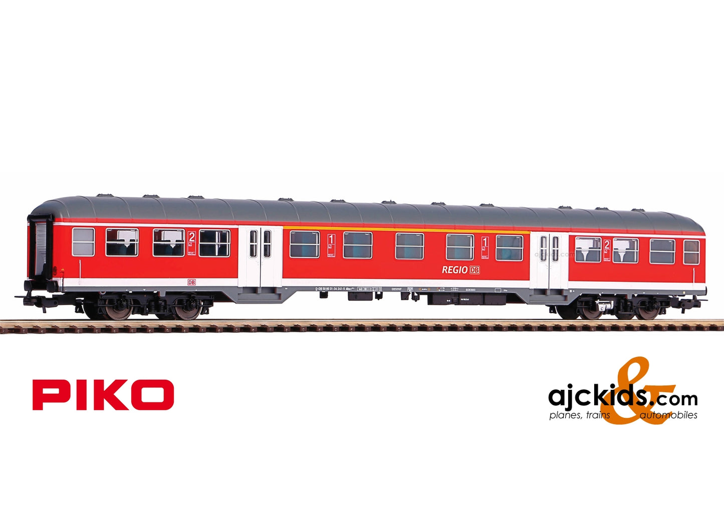 Piko 57676 - Silver Coin Coach 1st/2nd Cl. DB VI Red