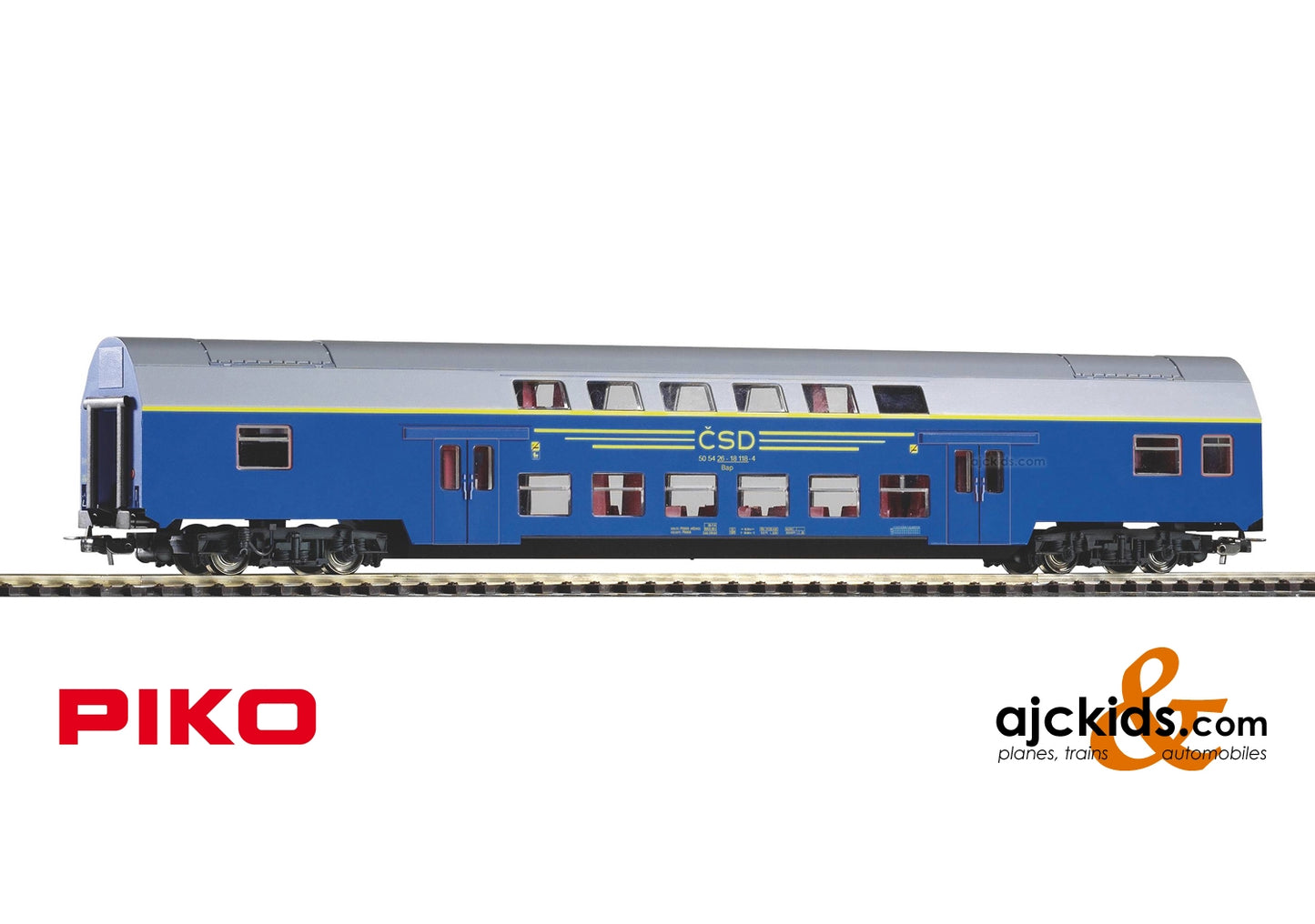 Piko 57689 - Bi-Level Coach ČSD IV